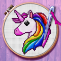 Magic Cross Stitch Pixel Artpng